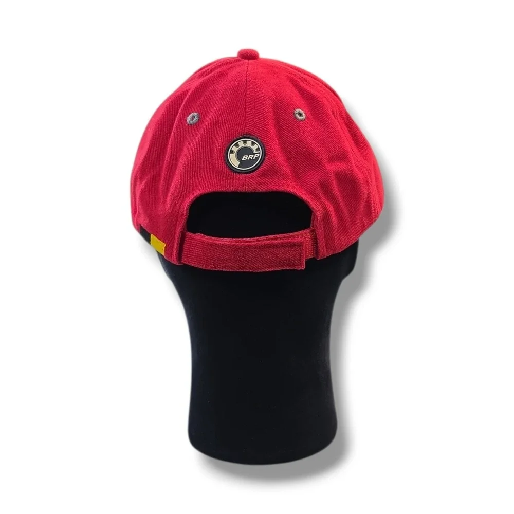 Genuine Can Am Embroidered  BRP Adjustable Strap Back Red Baseball Cap Hat